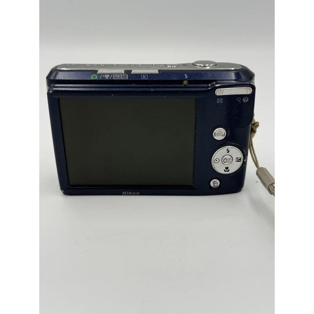 Nikon COOLPIX L18 Blue Digital Camera 8MP Point & Shoot Lens Error Parts Repair